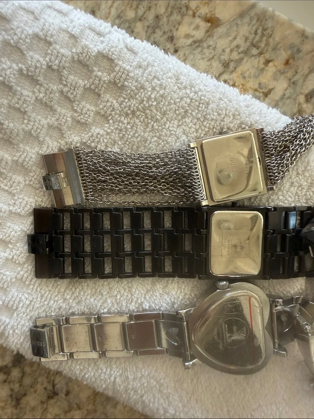 Women's GUESS watches - 4 total